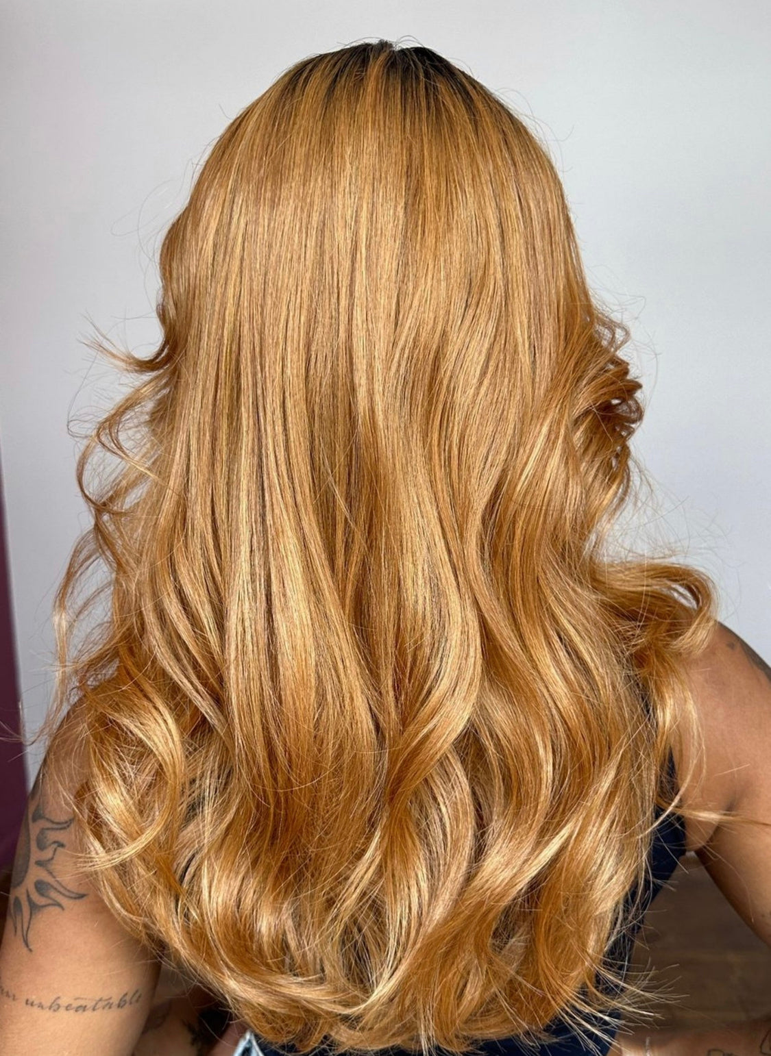 DORADA WIG CABELLO 100% NATURAL